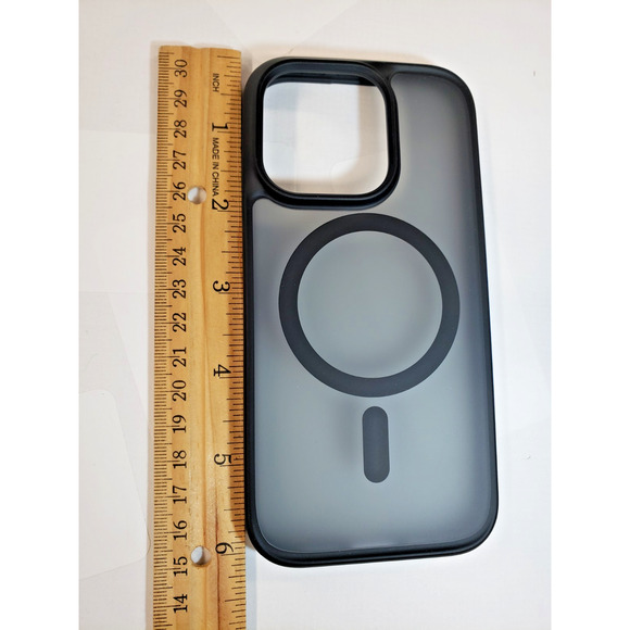 TORRAS Case for iPhone 16 PRO: Black | Magnetic. Button Swap. Heavy Duty - Picture 2 of 10